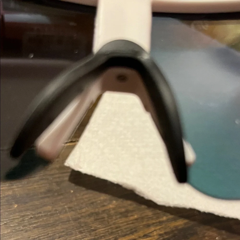 Wearable Glasses - Cream and Black Running Biking or whatever you like